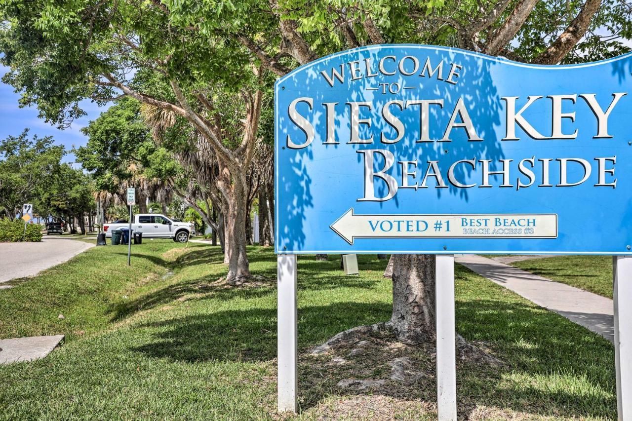 Siesta Key Village Studio On Canal Near Beach Сарасота Екстериор снимка