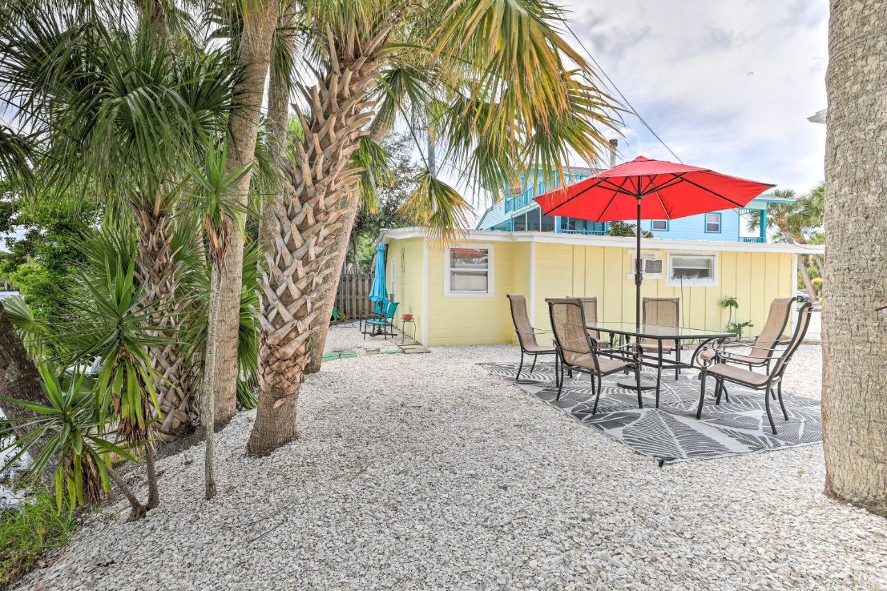 Siesta Key Village Studio On Canal Near Beach Сарасота Екстериор снимка